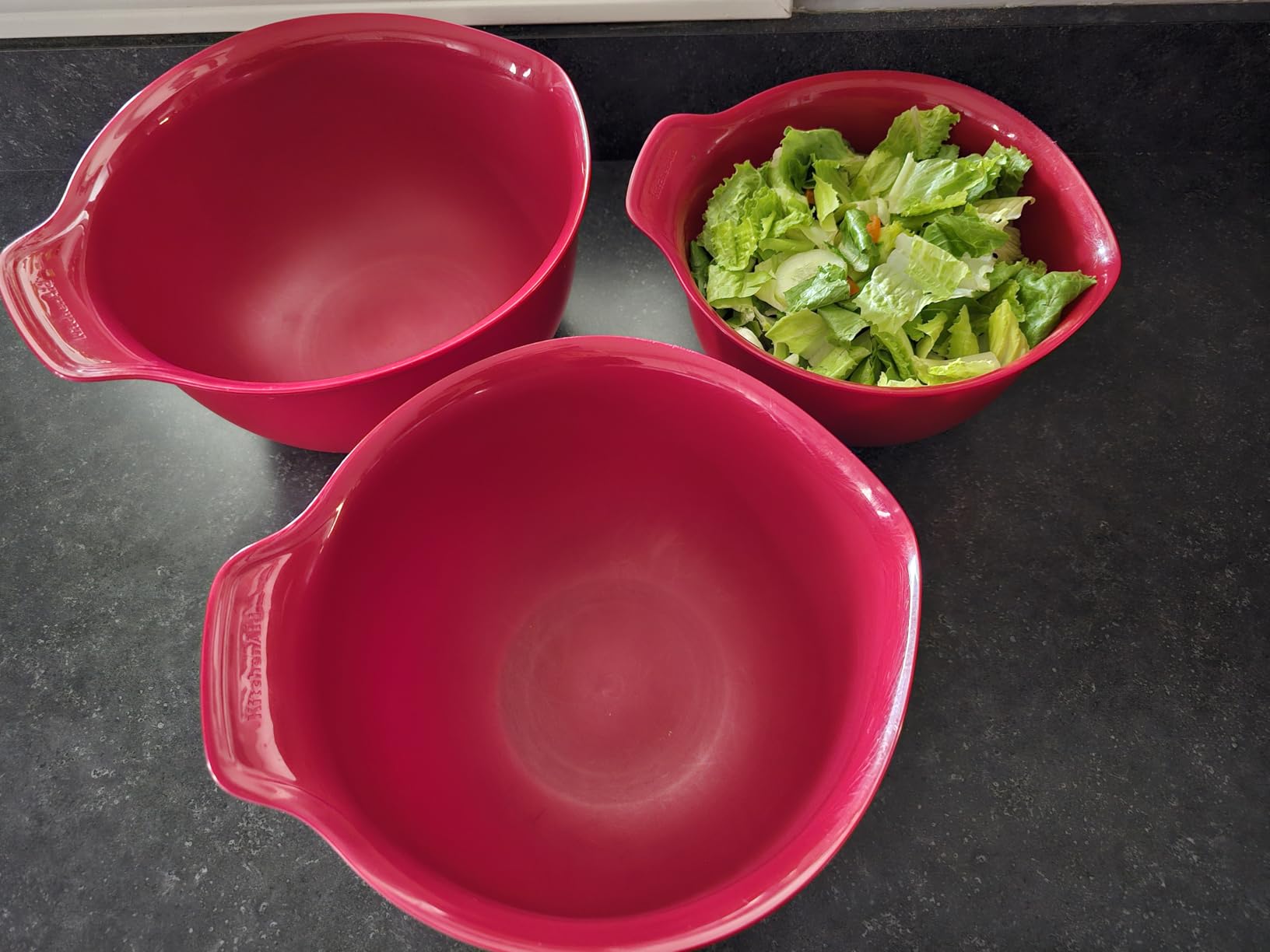 KitchenAid Classic Mixing Bowls, Set of 5, Pistachio customer photo 2