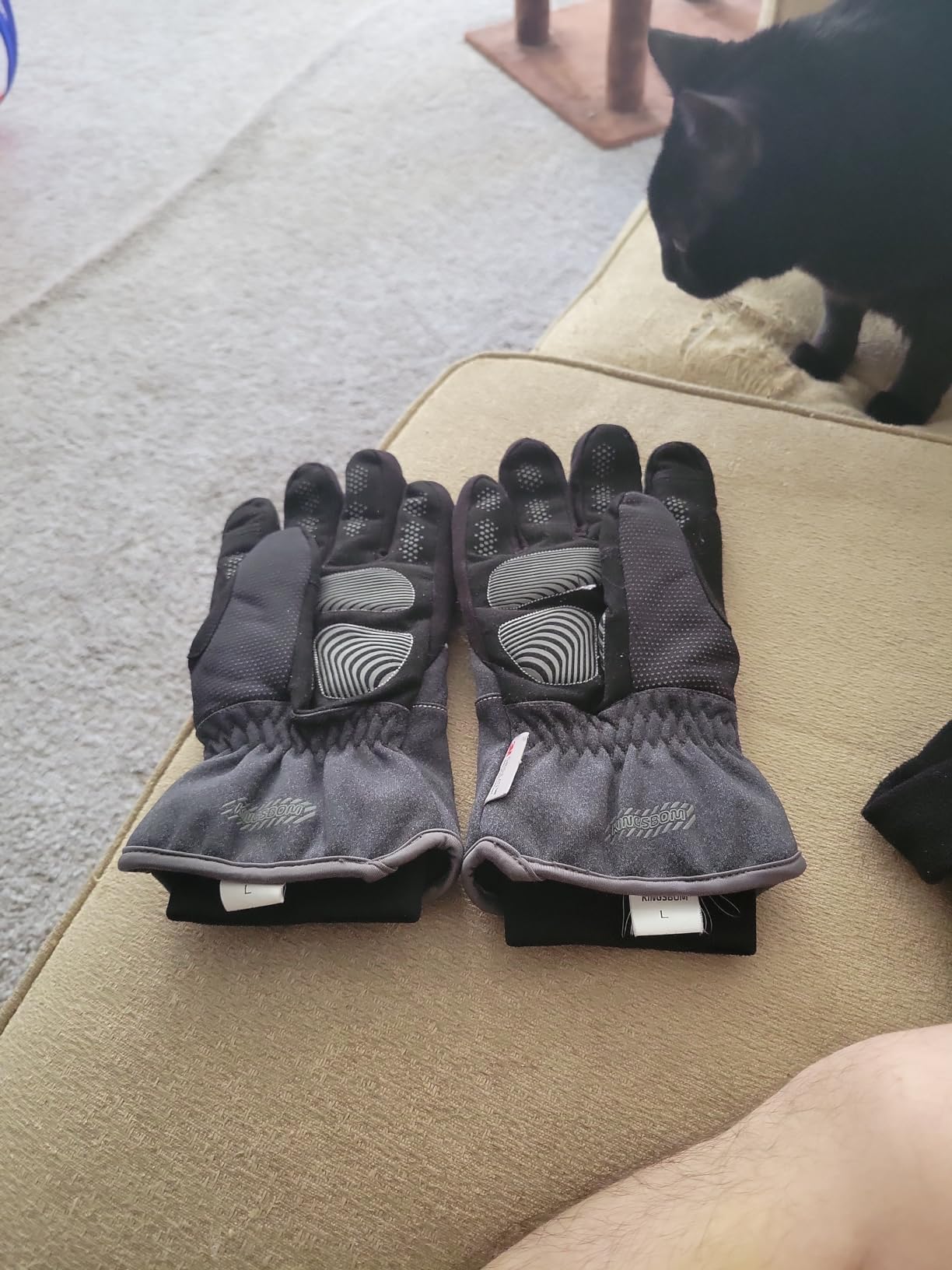 -40F° Waterproof & Windproof Winter Gloves - 3M Thinsulate Thermal Touch Screen Warm Gloves - for Cycling,Skiing,Running,Outdoor Sports - for Women and Men customer photo 1