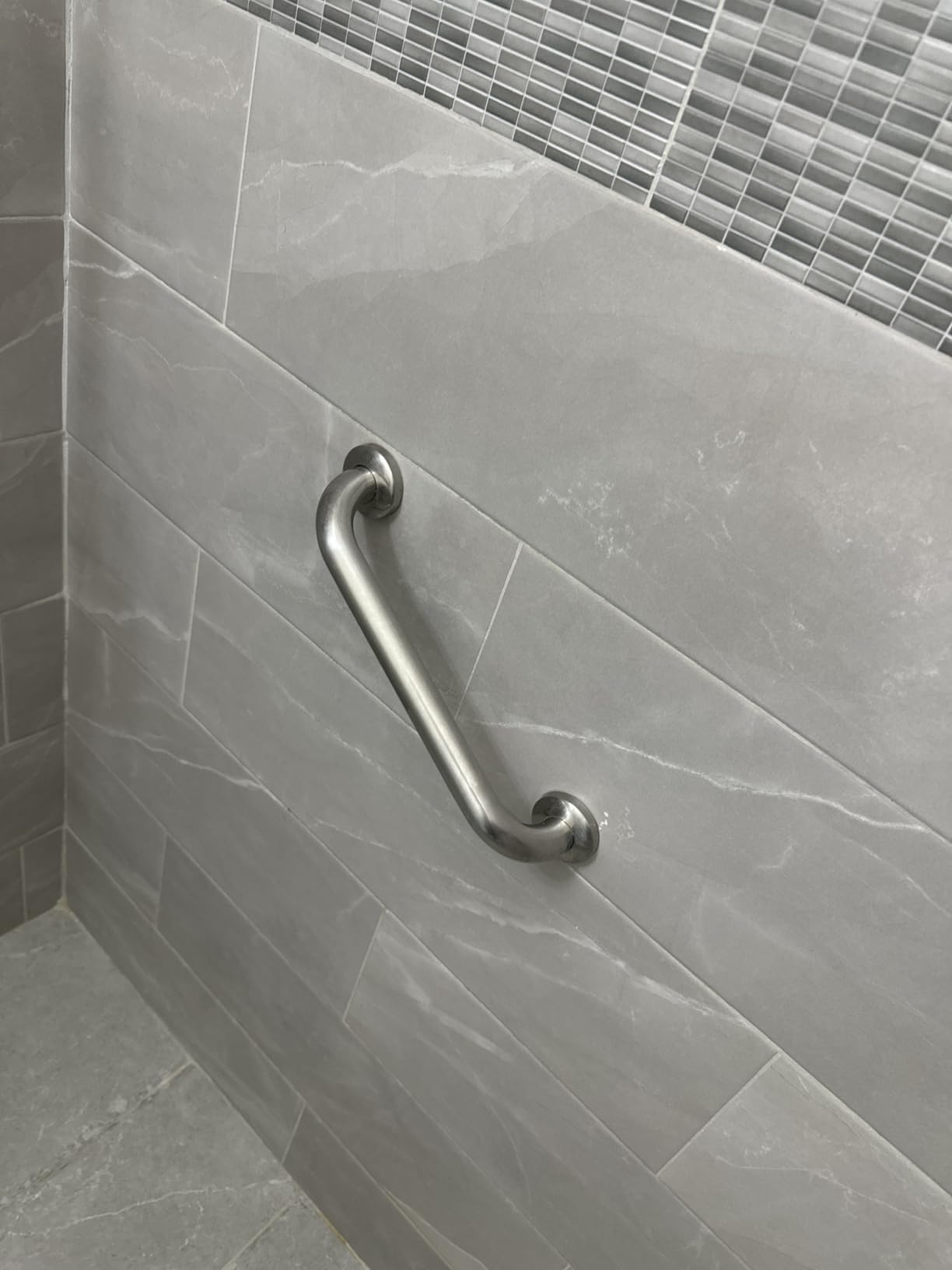 Grab Bars for Shower 2 Pack, Stainless Steel Bathroom Grab Bar for Seniors customer photo 2