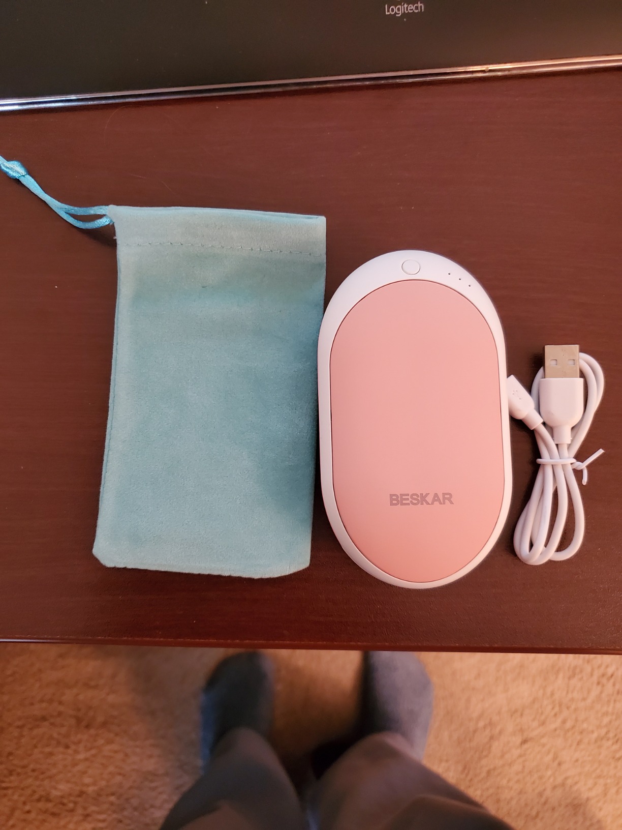 BESKAR Rechargeable Hand Warmer, 5200mAh Electric Hand Heater customer photo 1
