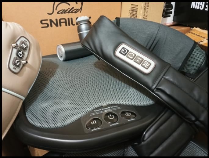 Snailax Shiatsu Foot Massager with Heat, FSA Eligible Massage Tools customer photo 1