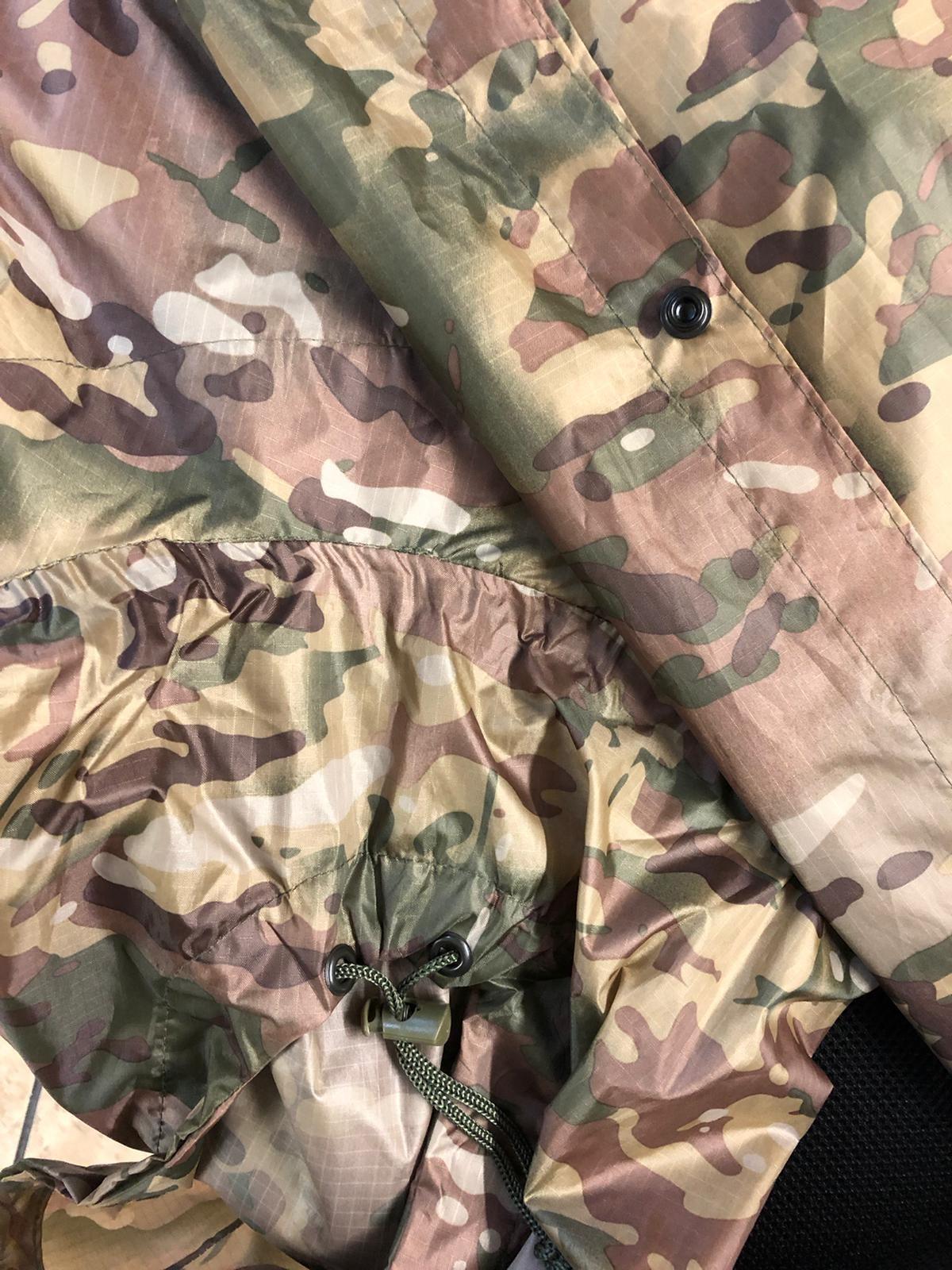 USGI Industries Military Style Rain Poncho, Waterproof Ripstop Camo customer photo 2