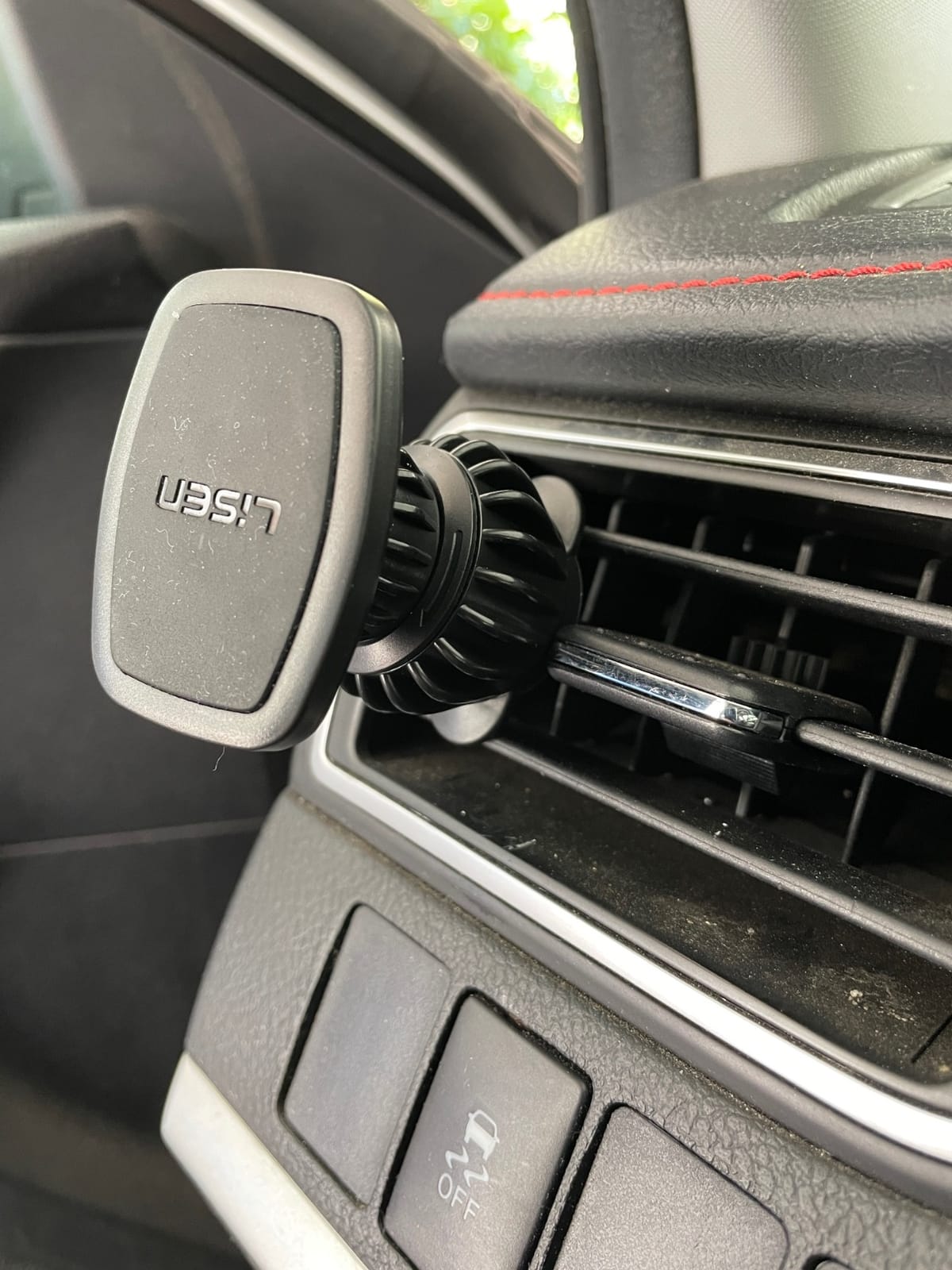 LISEN Magnetic Phone Holder for Car, Magnet Car Vent Phone Mount Holder with Ultra 6 Strong Magnets, Magnetic Car Phone Holder Mount for Car Automobile Cradles, Soporte de Telefono para carro customer photo 2