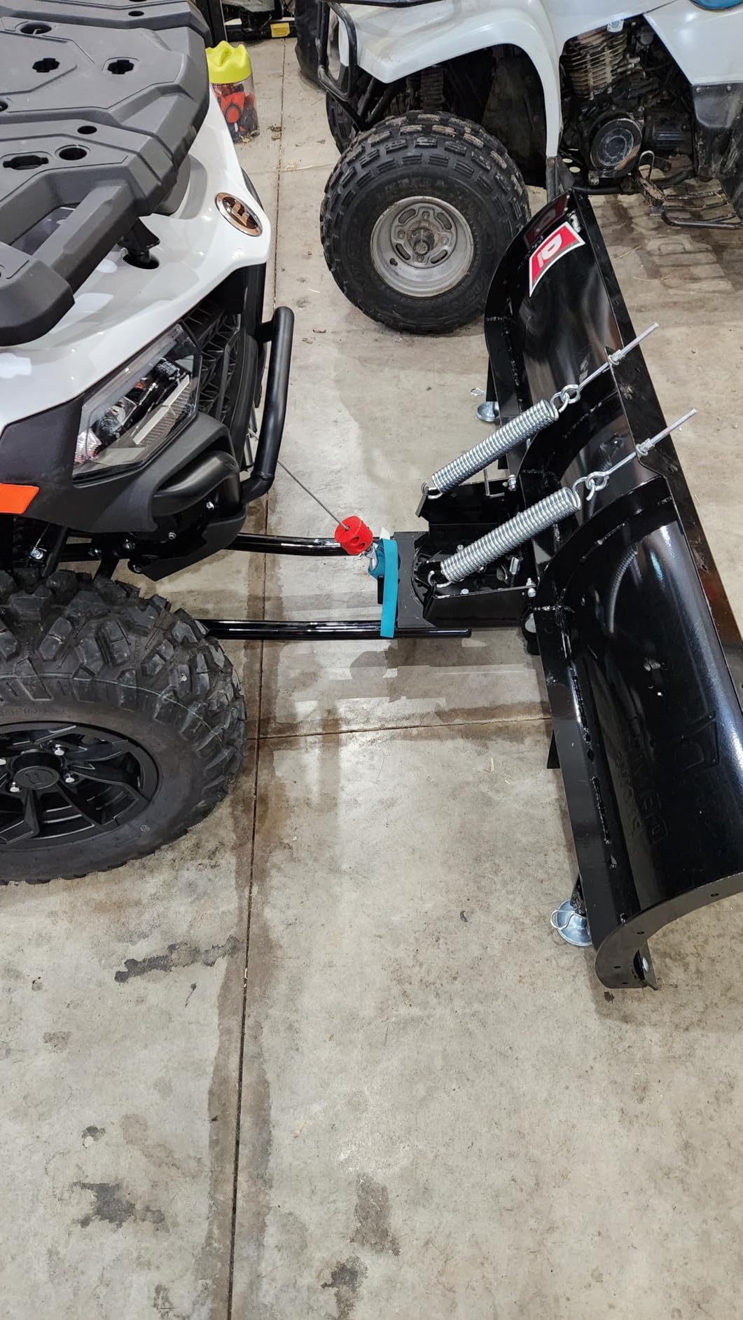 DENALI PLOWS® 72 inch Universal UTV Snow Plow Kit with Rubber Flap & Markers. Rugged and Durable to Switch Between UTV's and Rip Through Snow and Ice. Designed in the USA. customer photo 1
