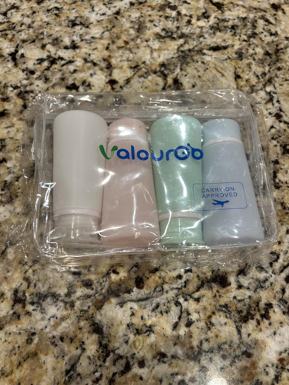 TakeToday Travel Bottles for Toiletries 3.4oz 4 Pack, TSA Leak Proof customer photo 1