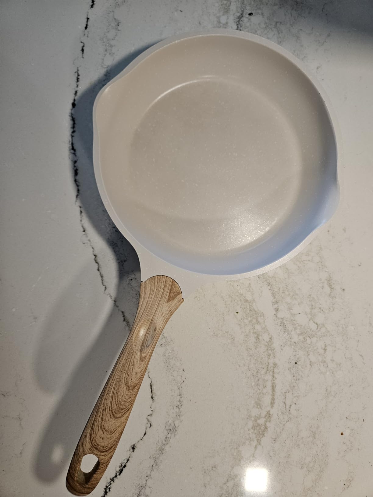 JEETEE 8 Inch Nonstick Frying Pan Easy Clean Small Egg Pan Skillet customer photo 1