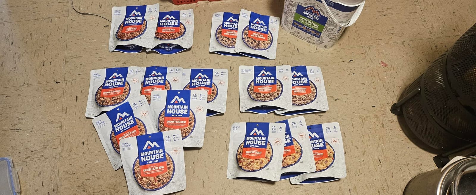 Mountain House Emergency Meal Assortment Kits, Freeze-Dried Survival Food Kit for Disaster Preparedness & Long-Term Storage, 30-Year Shelf Life customer photo 2