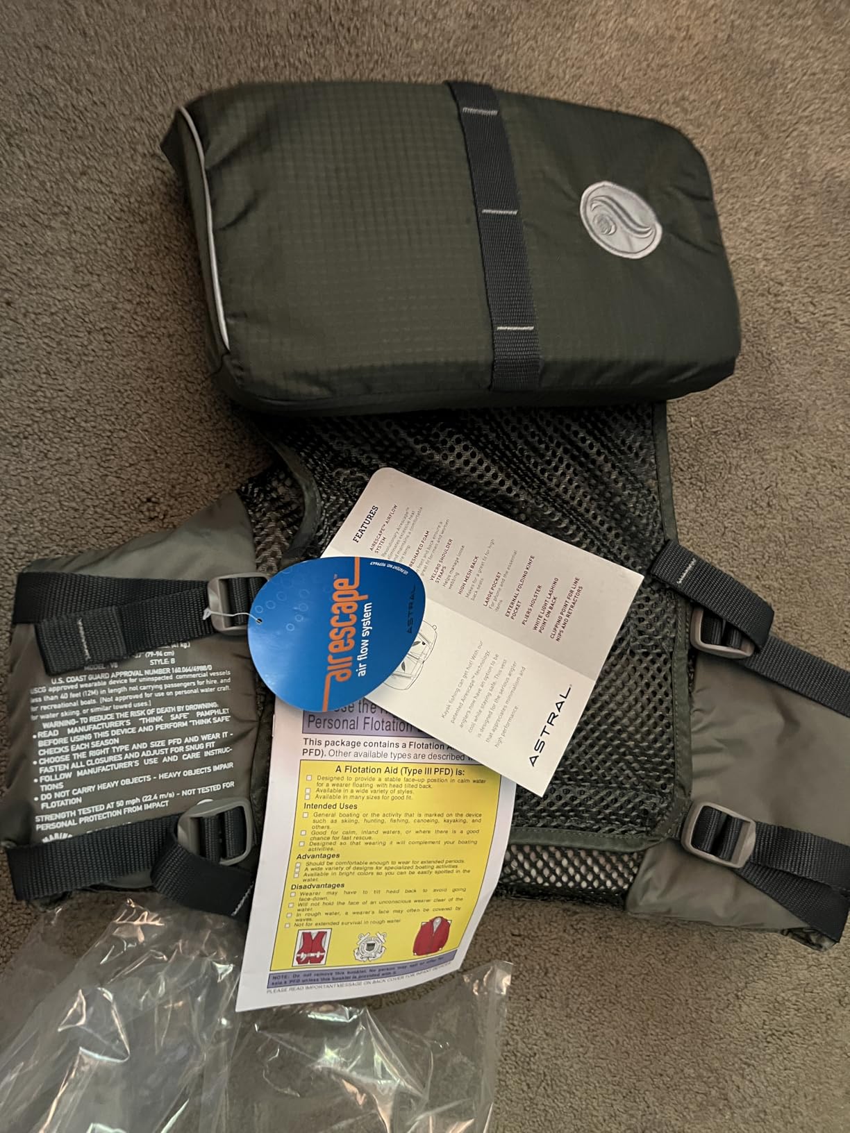 Astral V-Eight Fisher Life Jacket customer photo 2