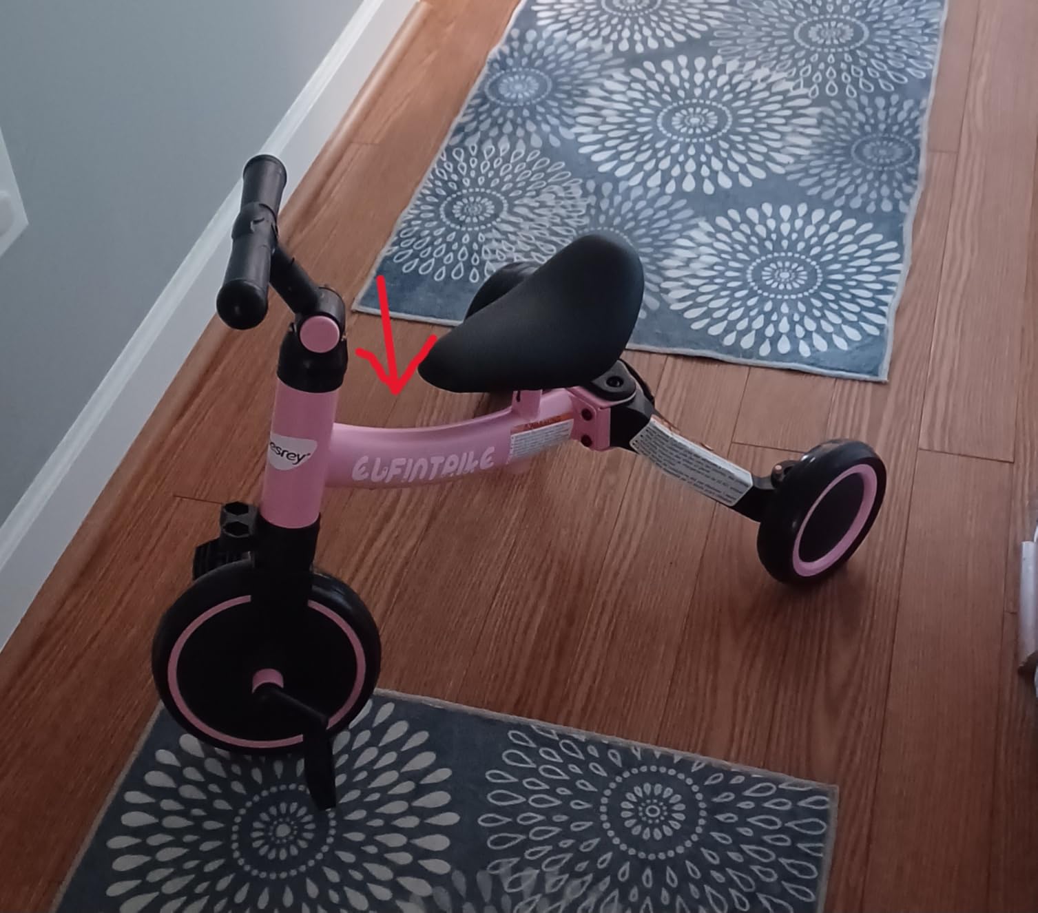 besrey 5 in 1 Toddler Bike for 1-4 Years Old Kids customer photo 1