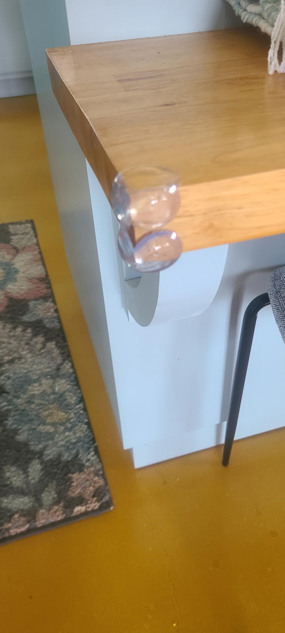 Corner Protectors Guards - Furniture Corner Guard & Edge Safety Bumpers - Baby Proof Bumper & Cushion to Cover Sharp Furniture & Table Edges - Clear and Transparent - (12 Pack) customer photo 2