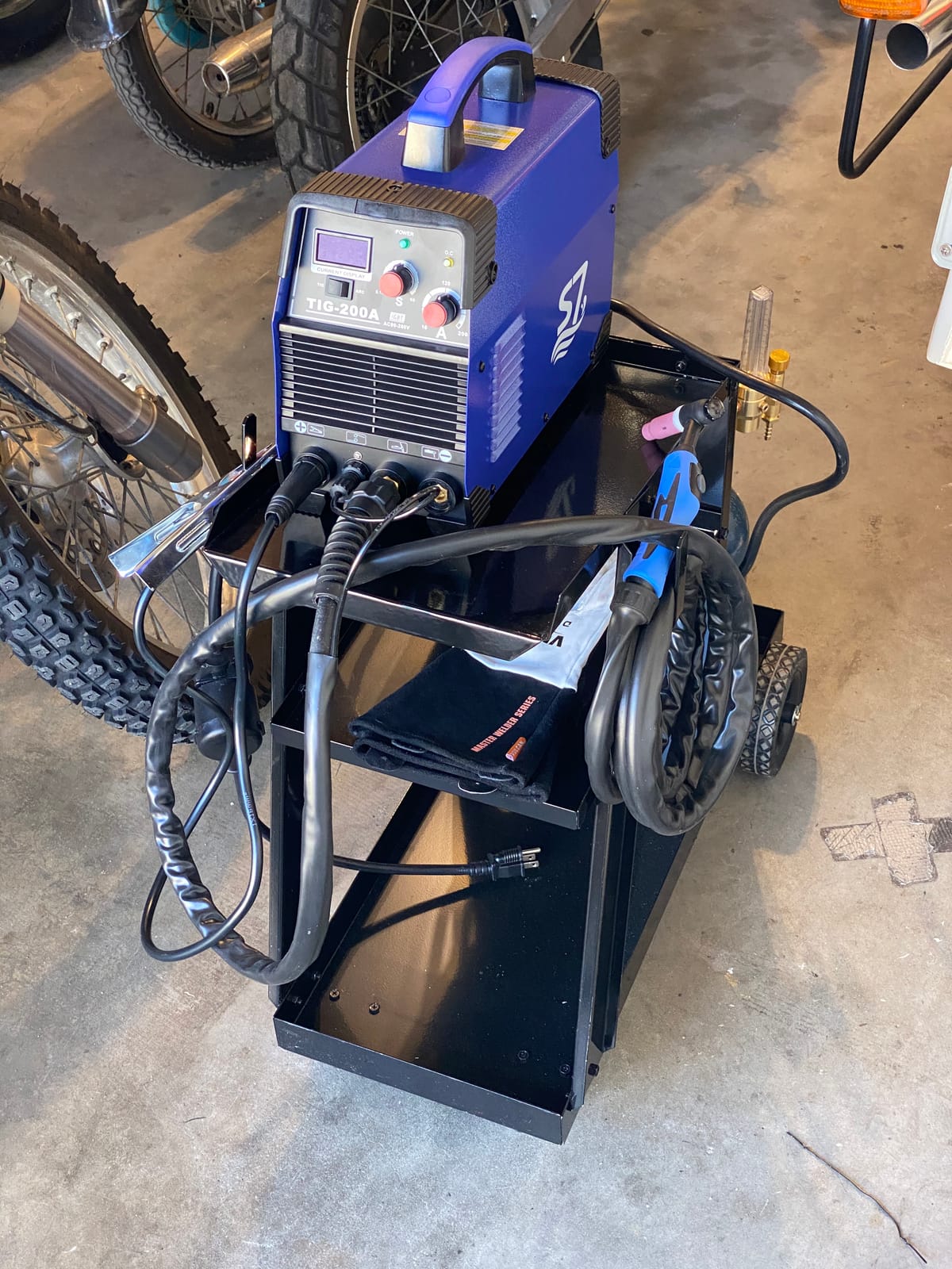 S7 200A TIG Welder with DC TIG and Stick Welding customer photo 1