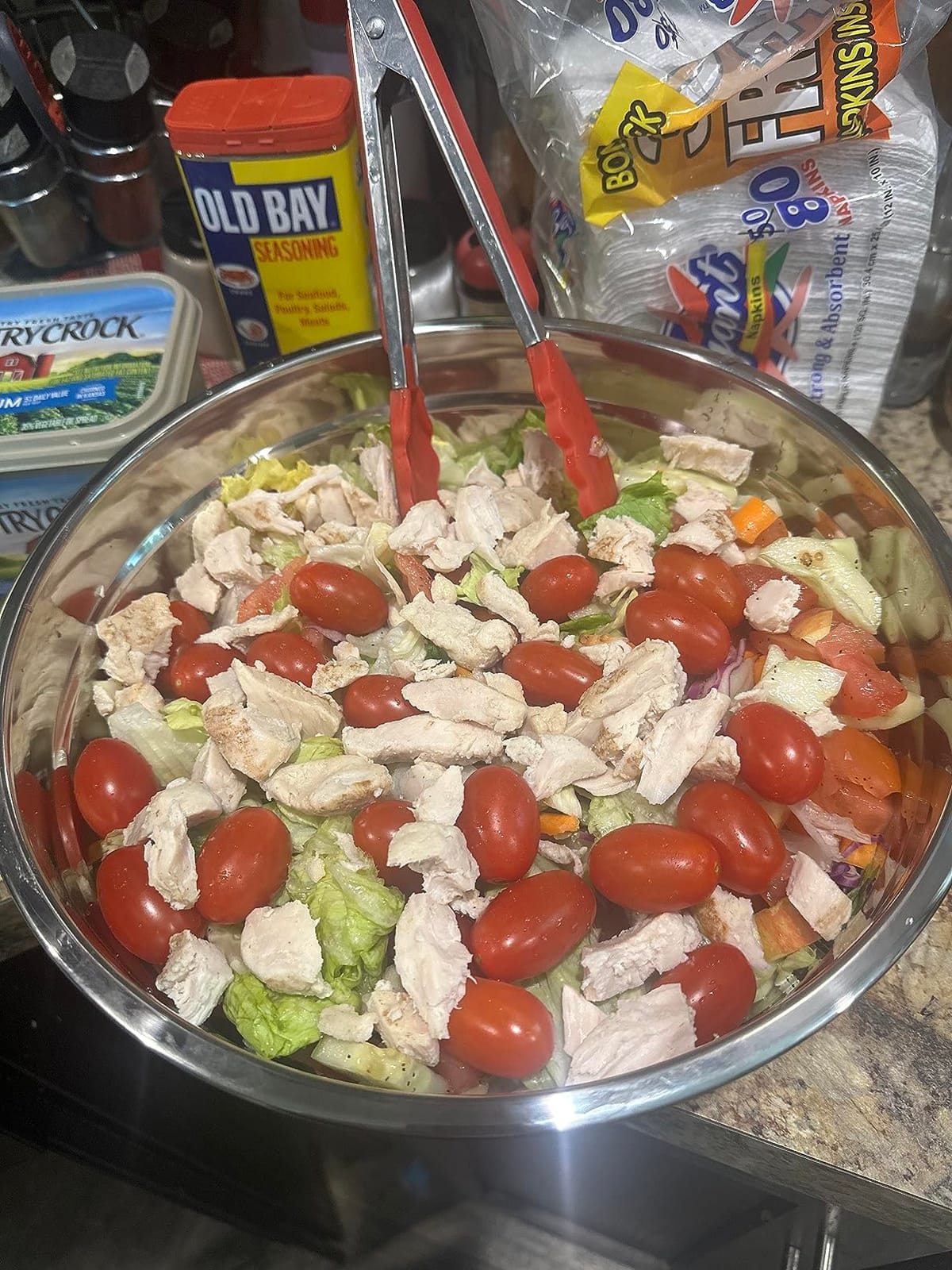 Mixing Bowls with Airtight Lids, 18pcs Stainless Steel Mixing Bowls Set customer photo 1