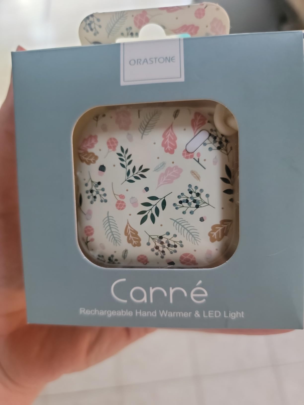orastone Rechargeable Hand Warmer Electronic Portable Hand Warmer (Fast Warming Up, Double-Sided Warming, Reusable) customer photo 2