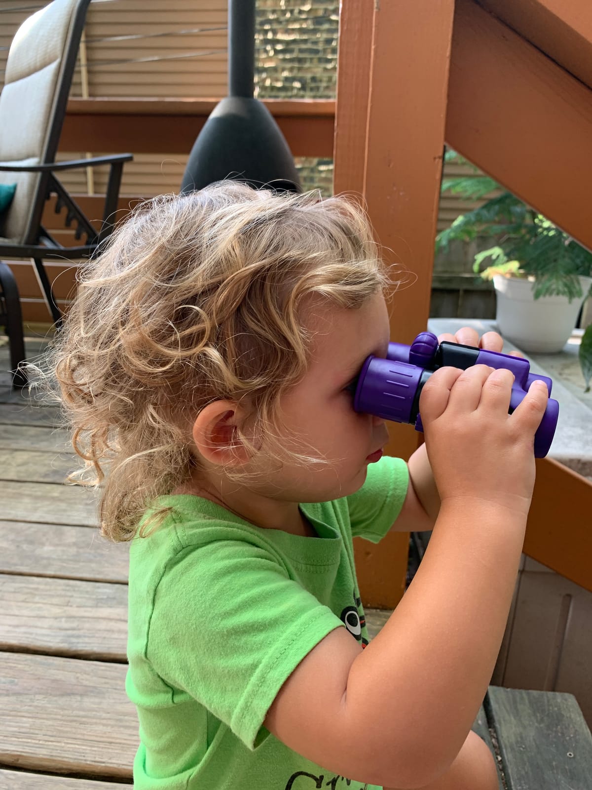 Think Peak Blue Binoculars Science Toy for Kids Ages 3-12 Years - Real Compact Outdoor Adventure & STEM Educational Nature Hiking Explorer for Bird Watching, Camping Children’s Birthday Gift customer photo 1
