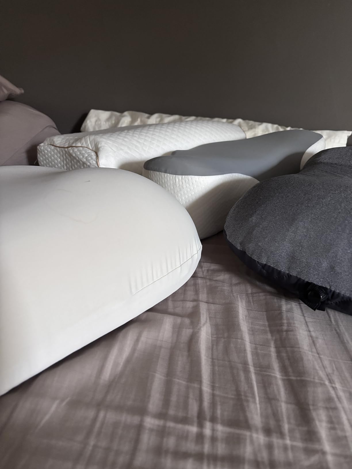 Hikenture Camping Pillow with Removable Cover, Ultralight Inflatable Pillow customer photo 2