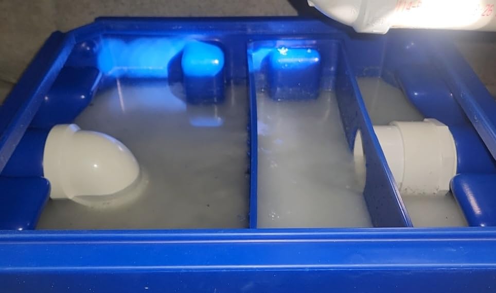 Beseder Grease Trap Interceptor 4 GPM Plastic for Home, Cafe, Restaurant customer photo 1