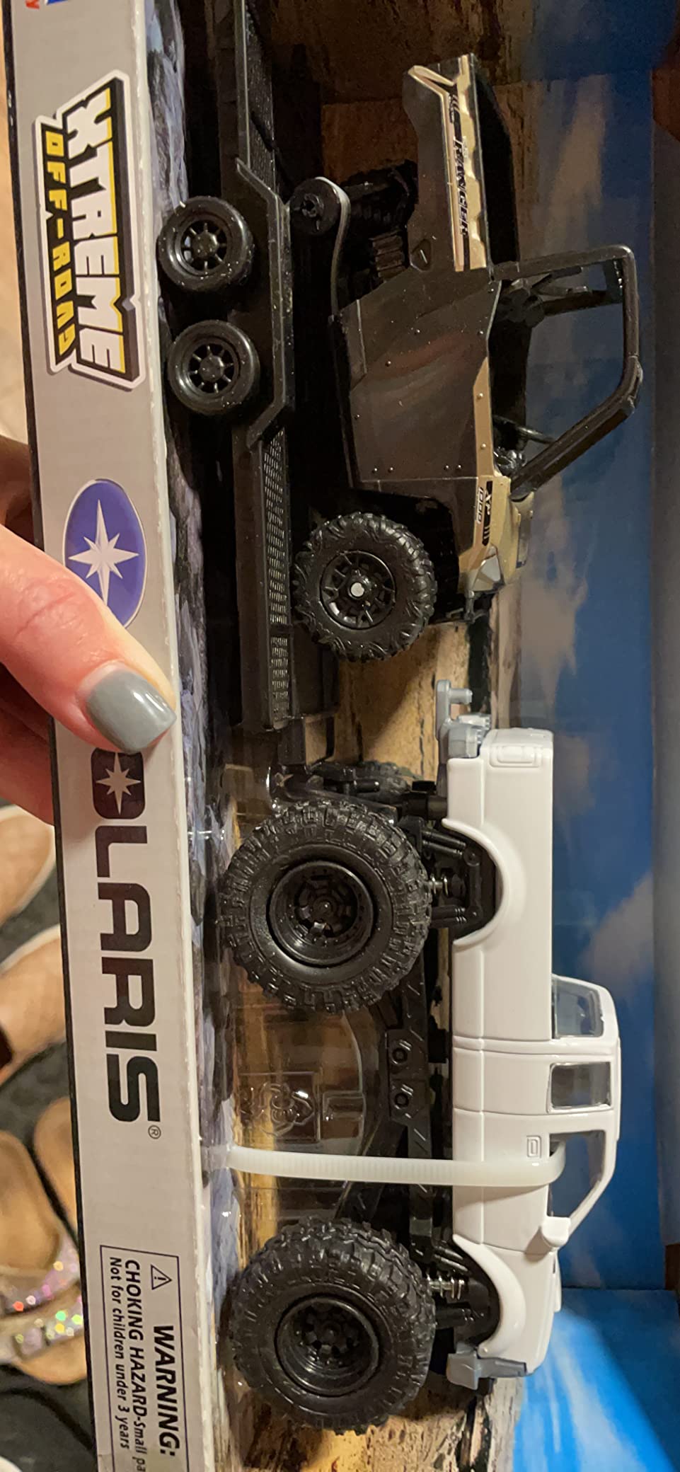 New-Ray Toys 4 X 4 Pick up Truck and Polaris Ranger (Vehicle Colors May Vary) customer photo 1