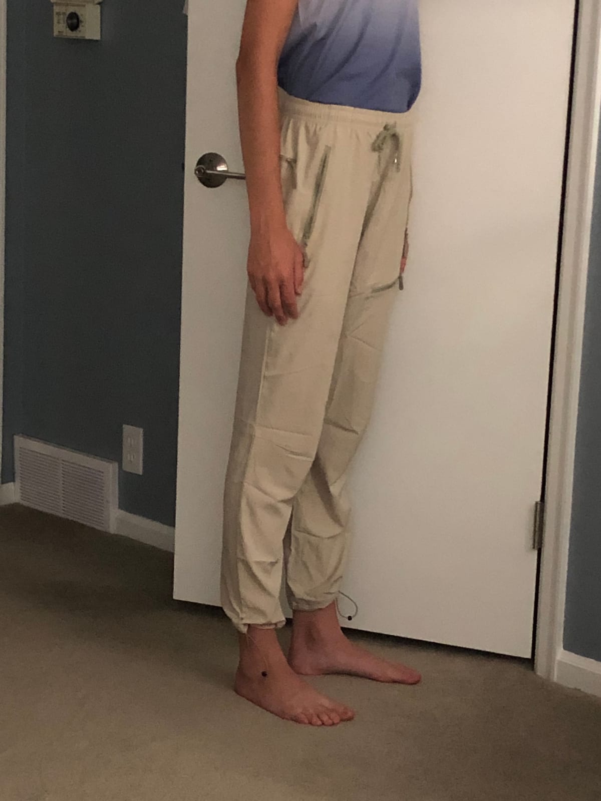 MOCOLY Women's Hiking Cargo Pants Waterproof Lightweight Outdoor UPF 50+ customer photo 1
