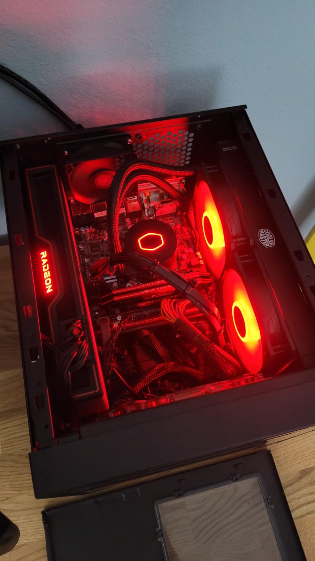 CoolerMaster MasterLiquid ML240L RGB V2, Close-Loop AIO CPU Liquid Cooler, Gen3 Dual Chamber Pump, 240mm Radiator, SickleFlow 120 PWM ARGB, AMD Ryzen AM5/AM4, Intel LGA1700/1200 (MLW-D24M-A18PC-R2) customer photo 1