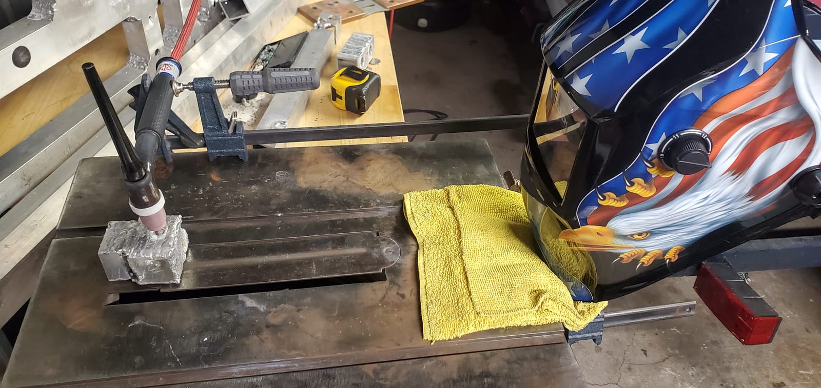 TOOLIOM Auto Darkening Solar Powered Welding Helmet for TIG MIG ARC customer photo 2