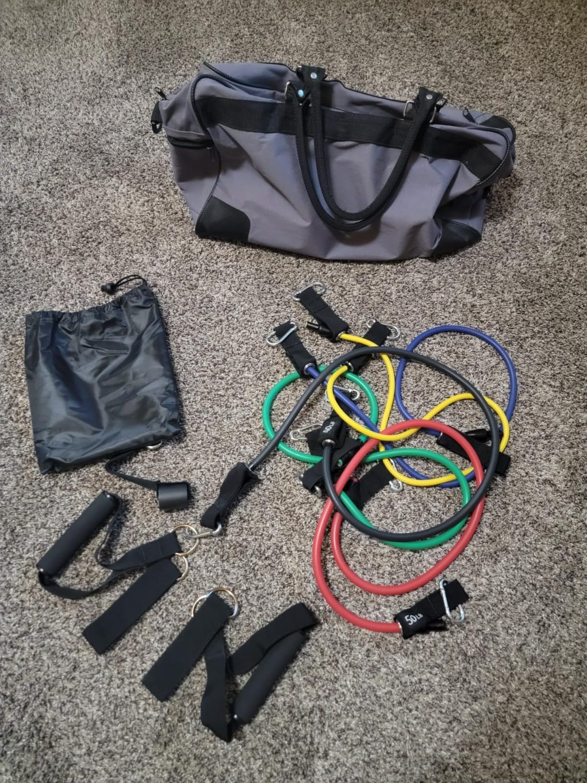 VEICK Resistance Bands with Handles, Exercise Tube Bands Set for Workouts customer photo 1