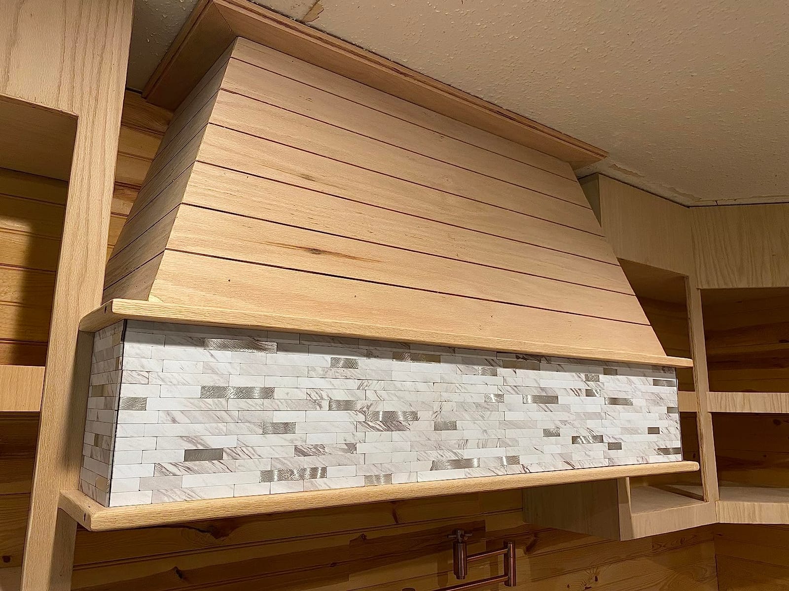 SINDA 48 inch Built-in/Insert Range Hood 1150 CFM, Stainless Steel Under Cabinet Range Hood Kitchen Vent Hood with Liner and SINDA Internal Motor, 4-Speed Fan, Adjustable Lights, Baffle Filter customer photo 1