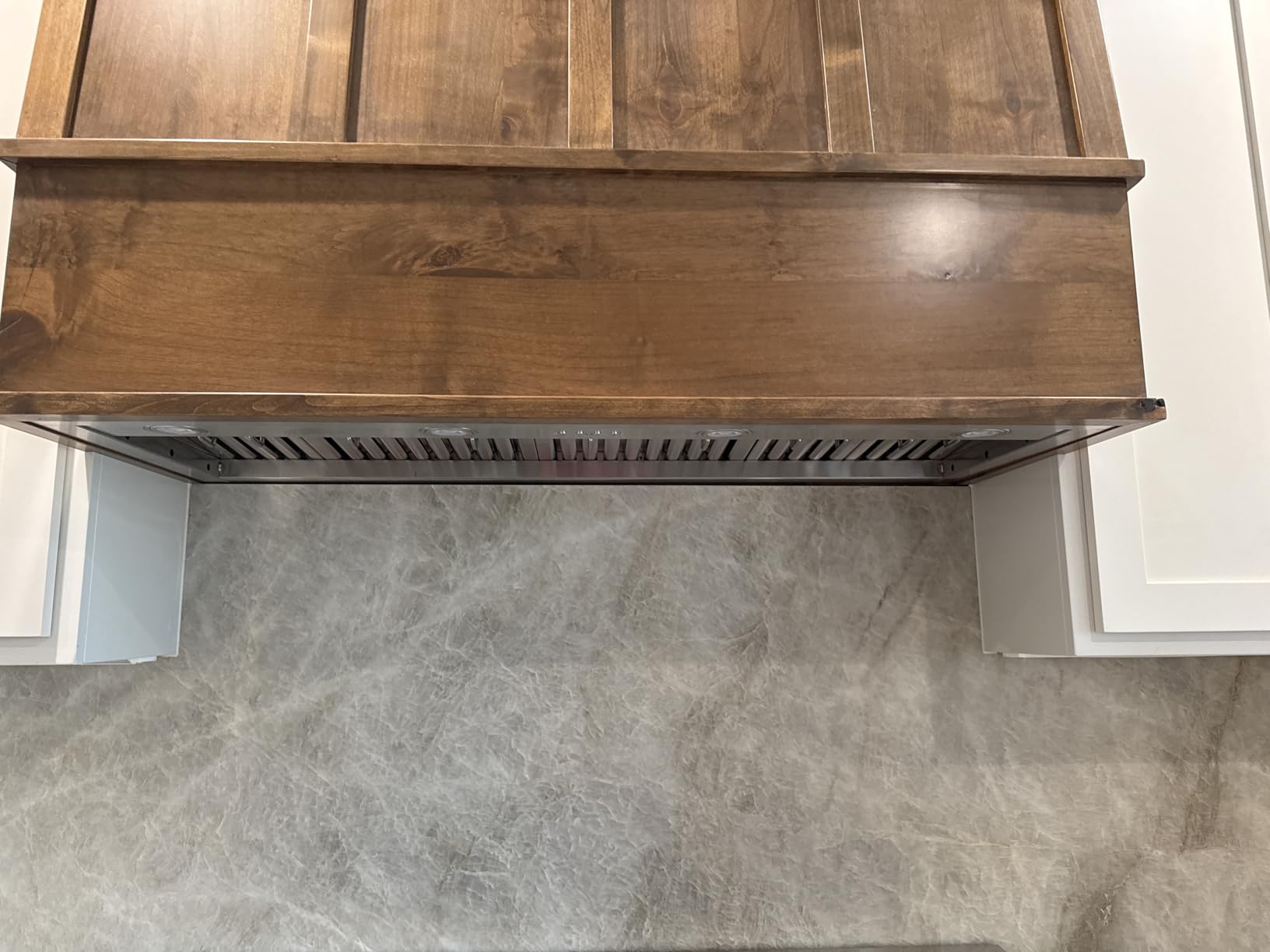 SINDA 48 inch Built-in/Insert Range Hood 1150 CFM, Stainless Steel Under Cabinet Range Hood Kitchen Vent Hood with Liner and SINDA Internal Motor, 4-Speed Fan, Adjustable Lights, Baffle Filter customer photo 2