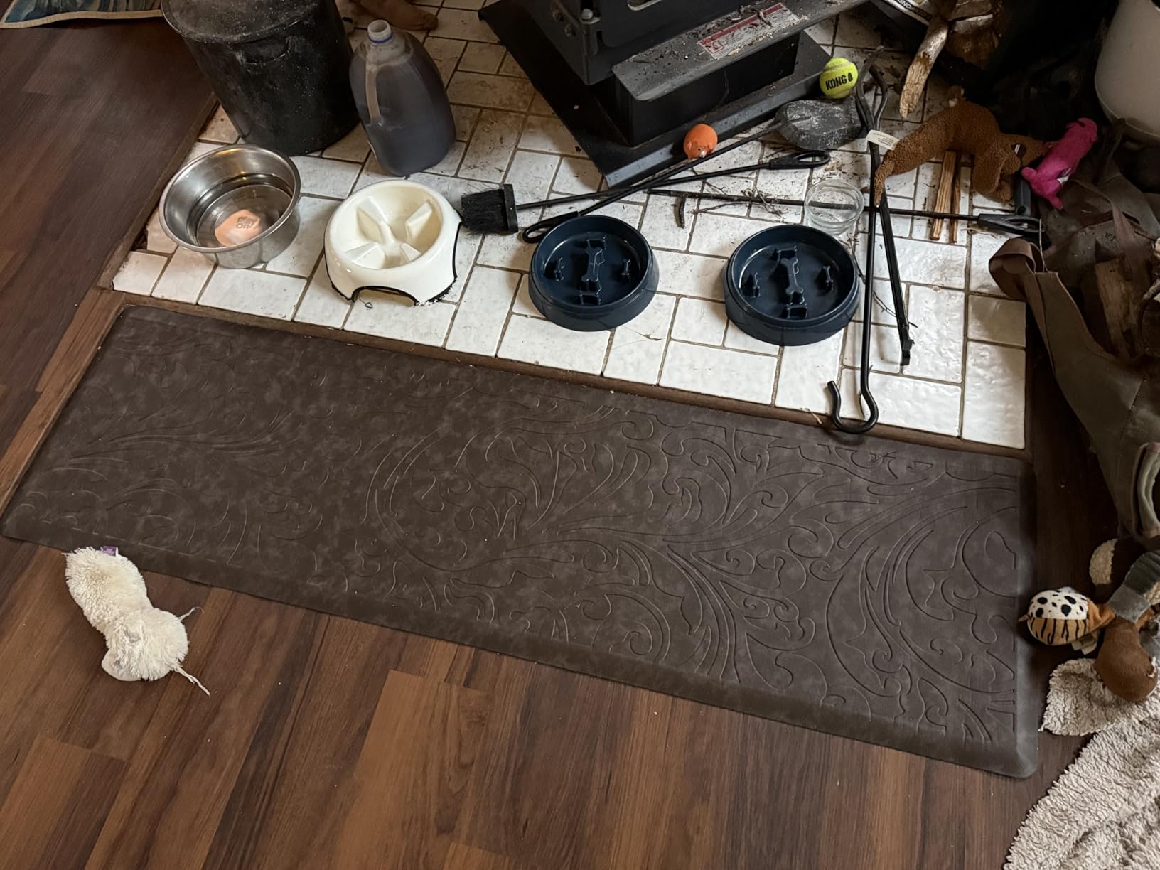 Kitchen Mat Cushioned Anti-Fatigue Comfort Standing Mat Rug for Home,Office customer photo 2