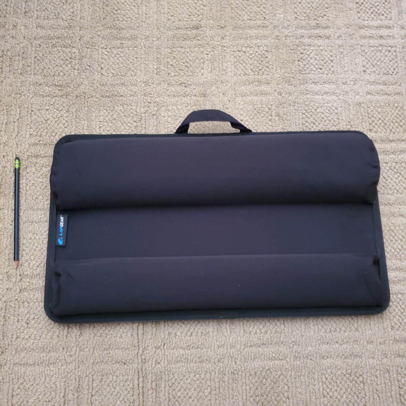LAPGEAR Home Office Lap Desk – Black Carbon, Fits 15.6” Laptops customer photo 1