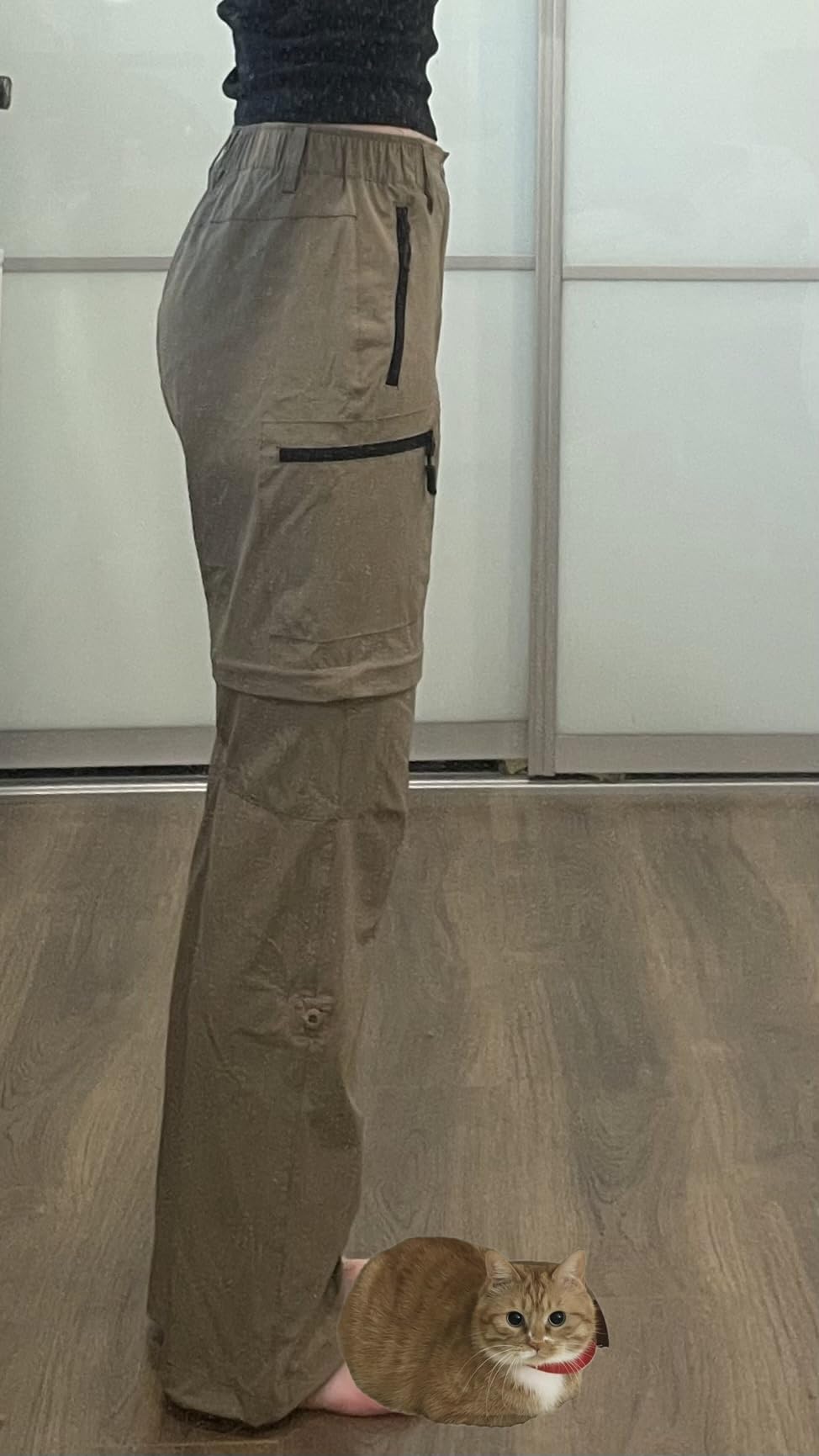 Cycorld Women's Convertible Hiking Pants Lightweight customer photo 2