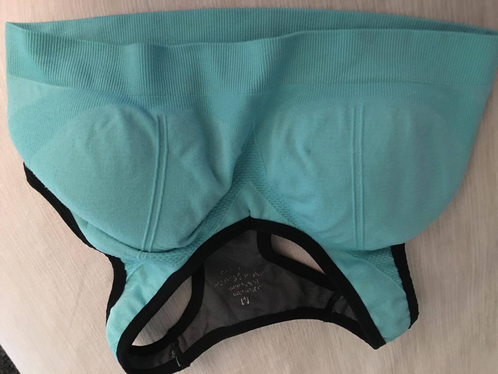 Double Couple Sports Bras for Women Racerback High Impact Support Workout customer photo 1