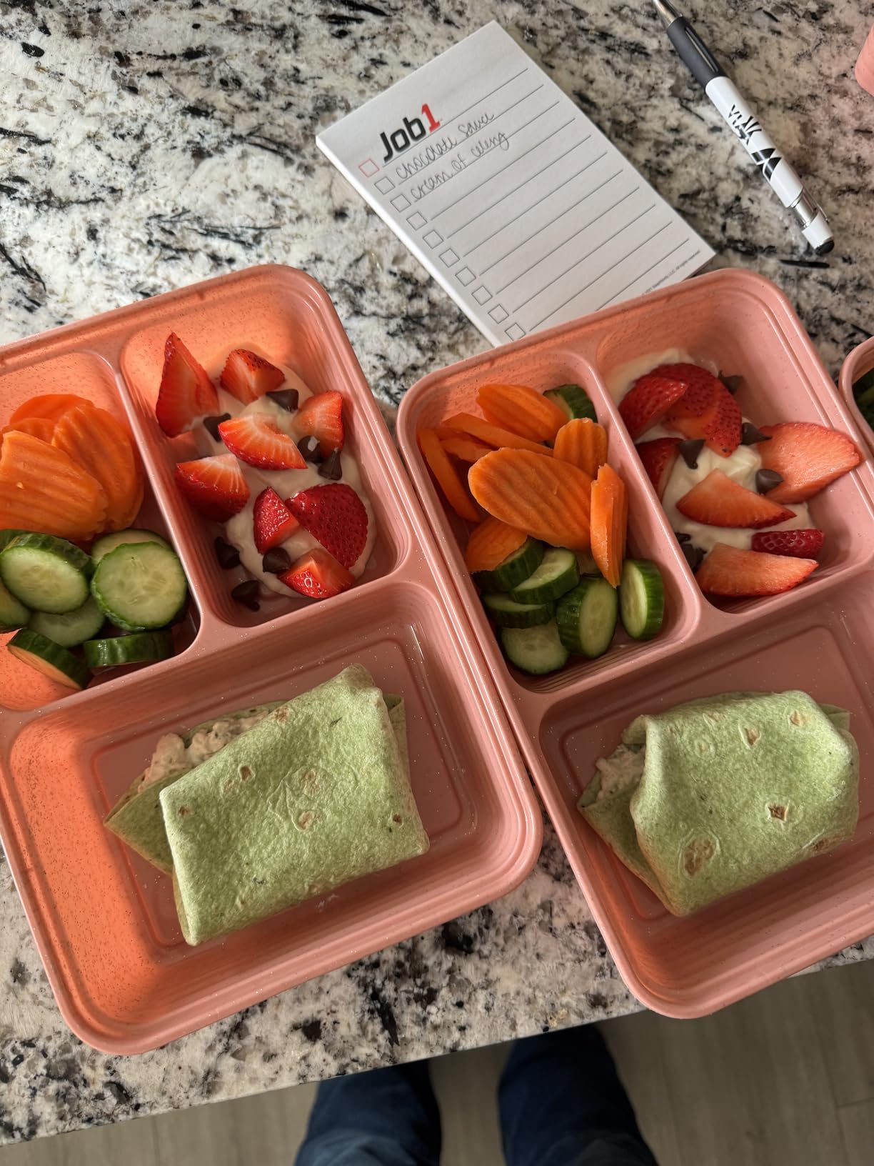 Bentgo Prep 3-Compartment Meal Prep Containers with Lids, 20 Piece Set customer photo 2