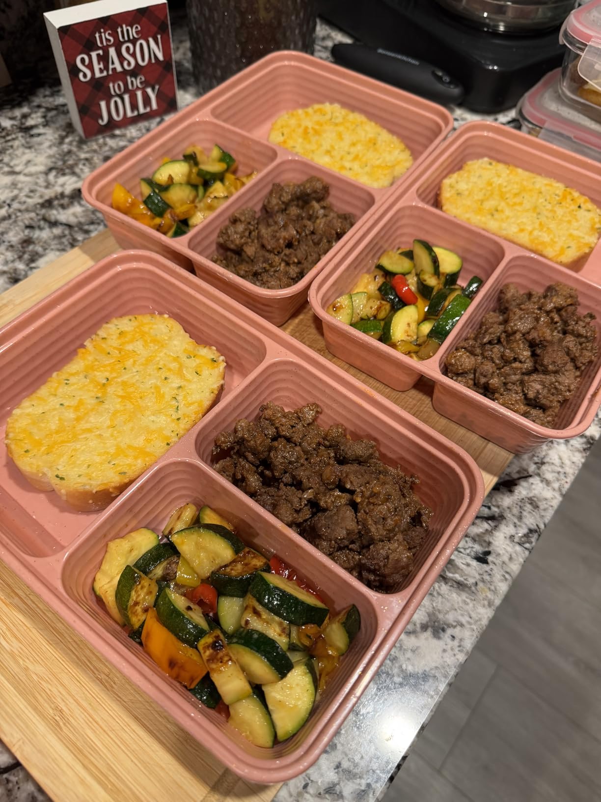 Bentgo Prep 3-Compartment Meal Prep Containers with Lids, 20 Piece Set customer photo 2