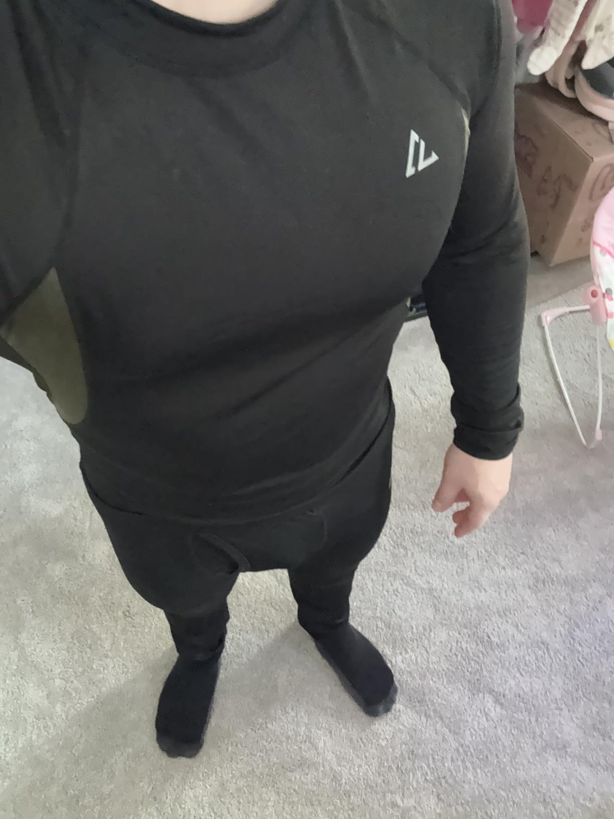 Mens Thermal Underwear Long Johns Set Cold Weather Hunting Base Layer customer photo 2