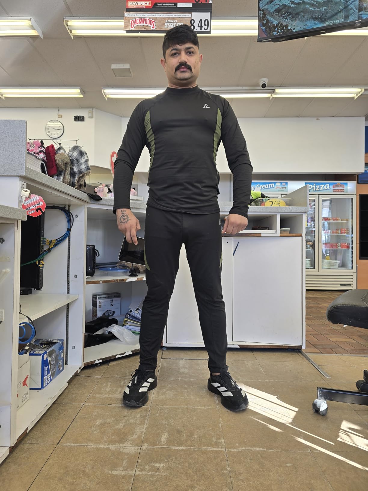 Mens Thermal Underwear Long Johns Set Cold Weather Hunting Base Layer customer photo 2