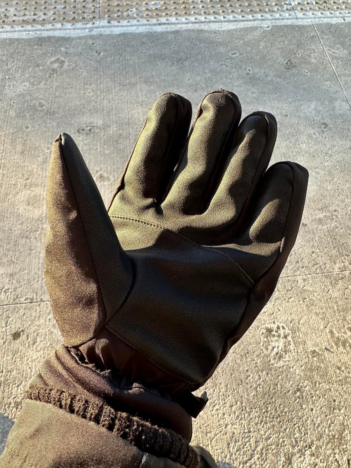 TRENDOUX Winter Gloves for Men Warm: 3M Thinsulate -20℉ Windproof Waterproof Ski Women Glove with Touchscreen Thermal Lining Anti-Slip for Work Cycling Motorcycle Snowboarding customer photo 2