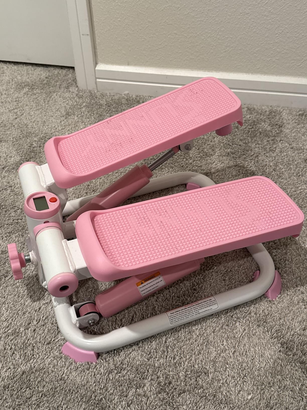 Sunny Health & Fitness Mini Stepper w/LCD Monitor & Adjustable Step Height customer photo 1
