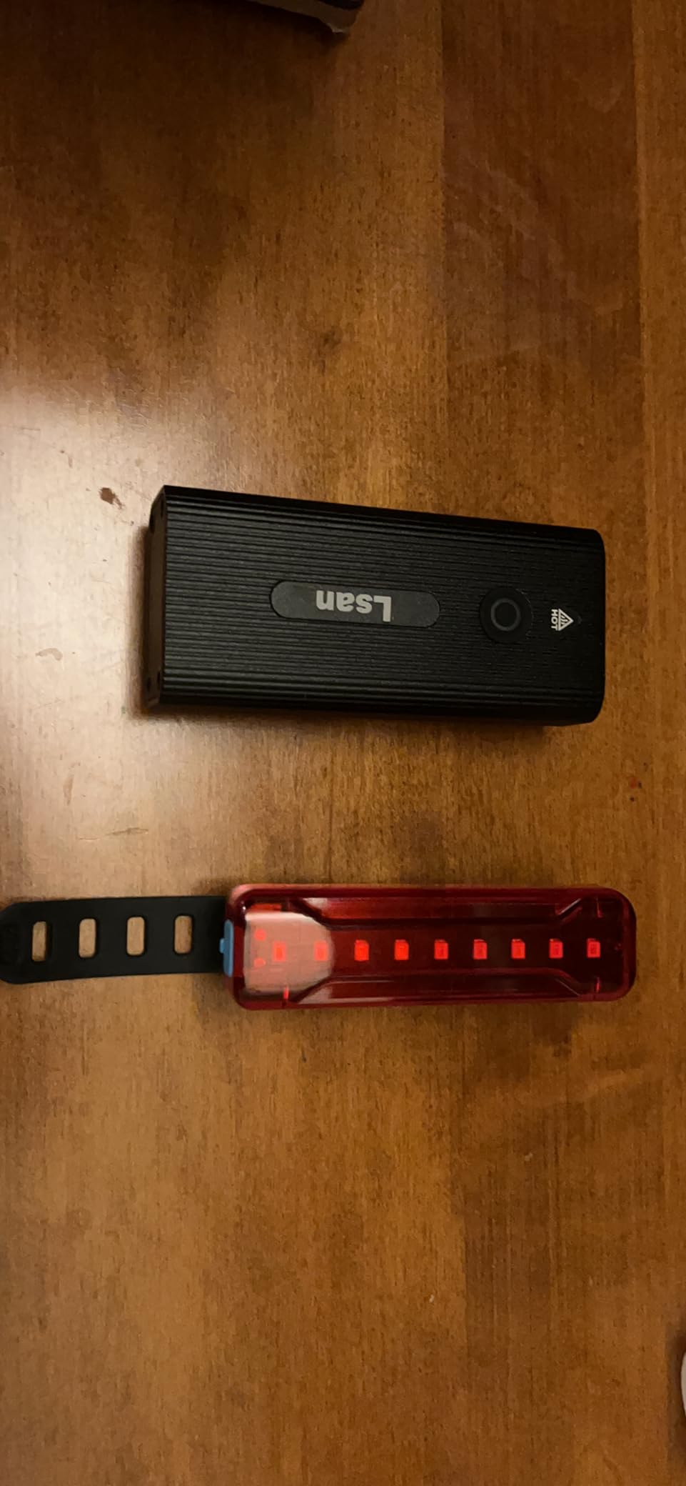 1200 Lumens Bike Lights for Night Riding,Super Bright Bike Lights Front and Back,USB Rechargeable Bicycle Light,3 LED Bike Headlight with Power Bank Function,IPX5 Waterproof,3+5 Light Modes customer photo 1