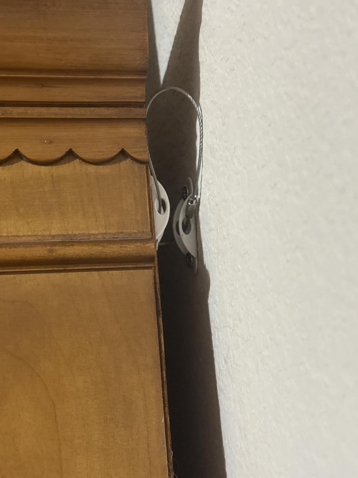 4our Kiddies Furniture Anchors(10 Pack), Furniture Straps for Baby Proofing customer photo 1