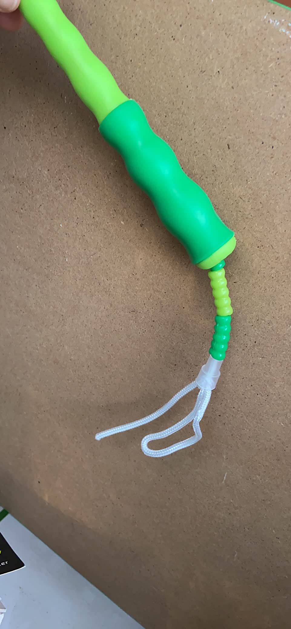 Leeboom Jump Rope, Adjustable Length Tangle-Free Segmented Soft Beaded Skipping Rope, Fitness Jump Rope for Kids, Man, and Women Weight Loss 9.2 Feet customer photo 2