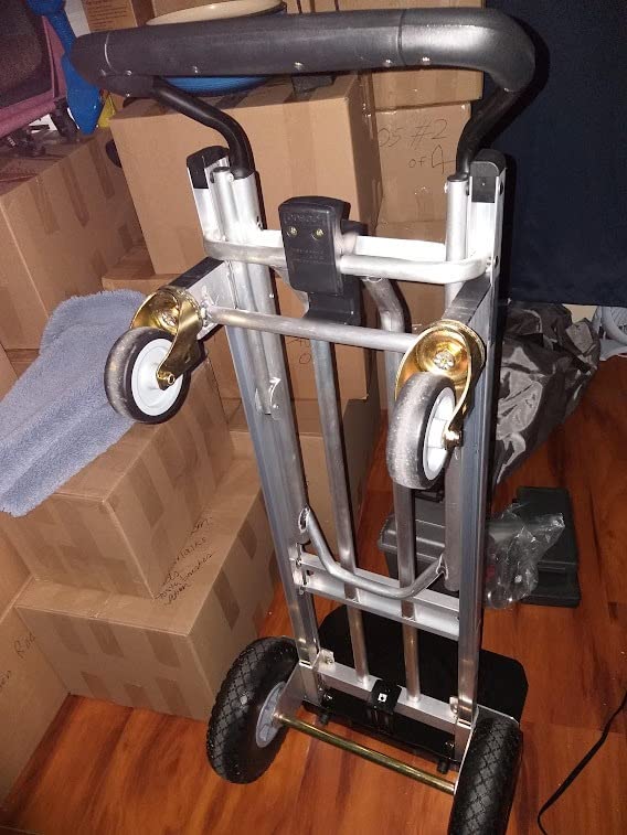 Cosco 3 in 1 Aluminium 992lb / 450kg Capacity Hand Truck with Flat-Free Wheels customer photo 1