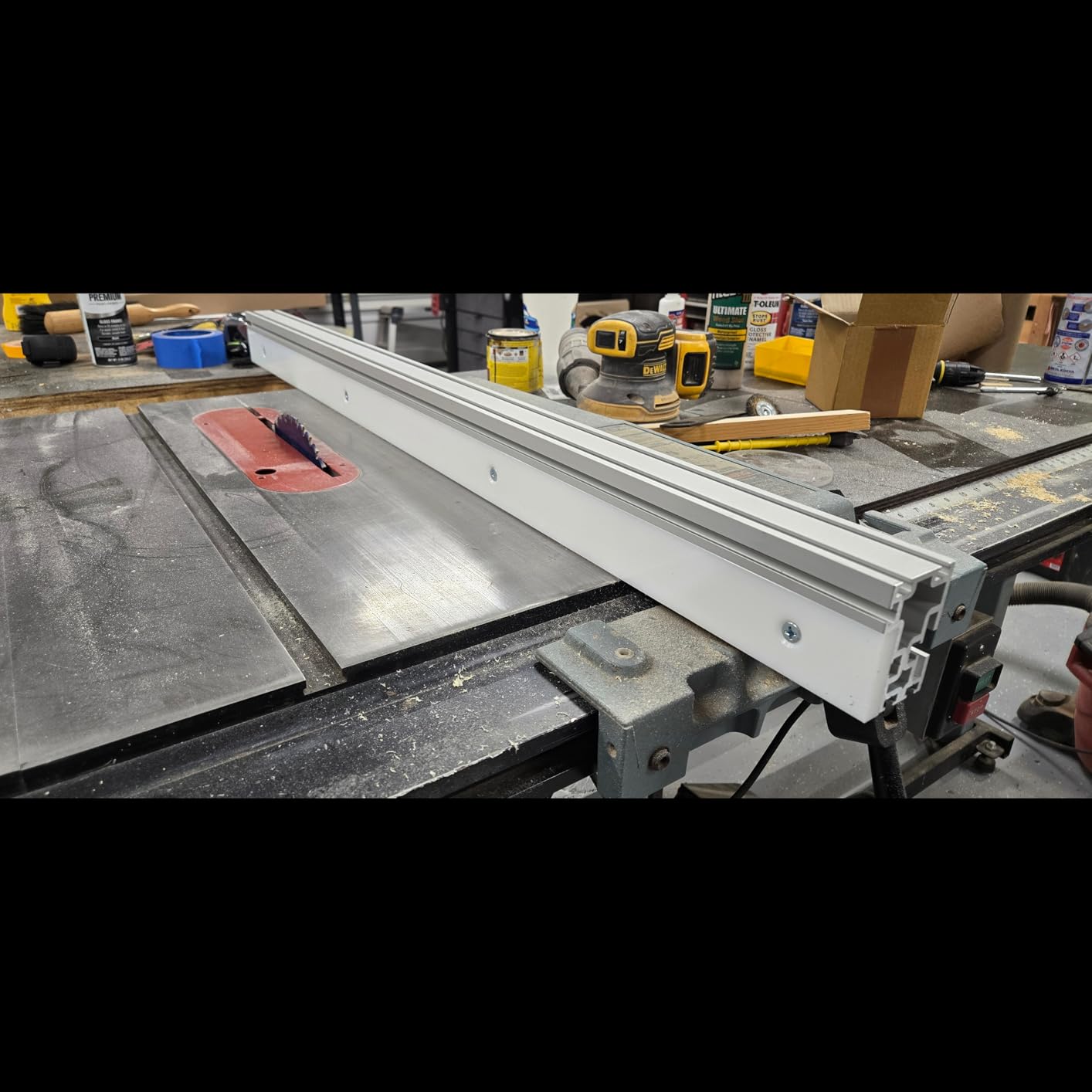 Peachtree Woodworking Supply Uni Style Table Saw Fence with Sacrificial customer photo 1