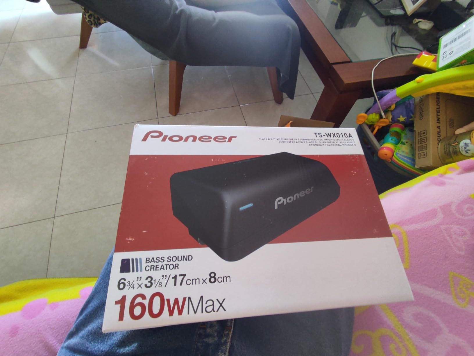 PIONEER TS-WX010A Compact Under-Seat Powered Subwoofer 160W Max customer photo 2