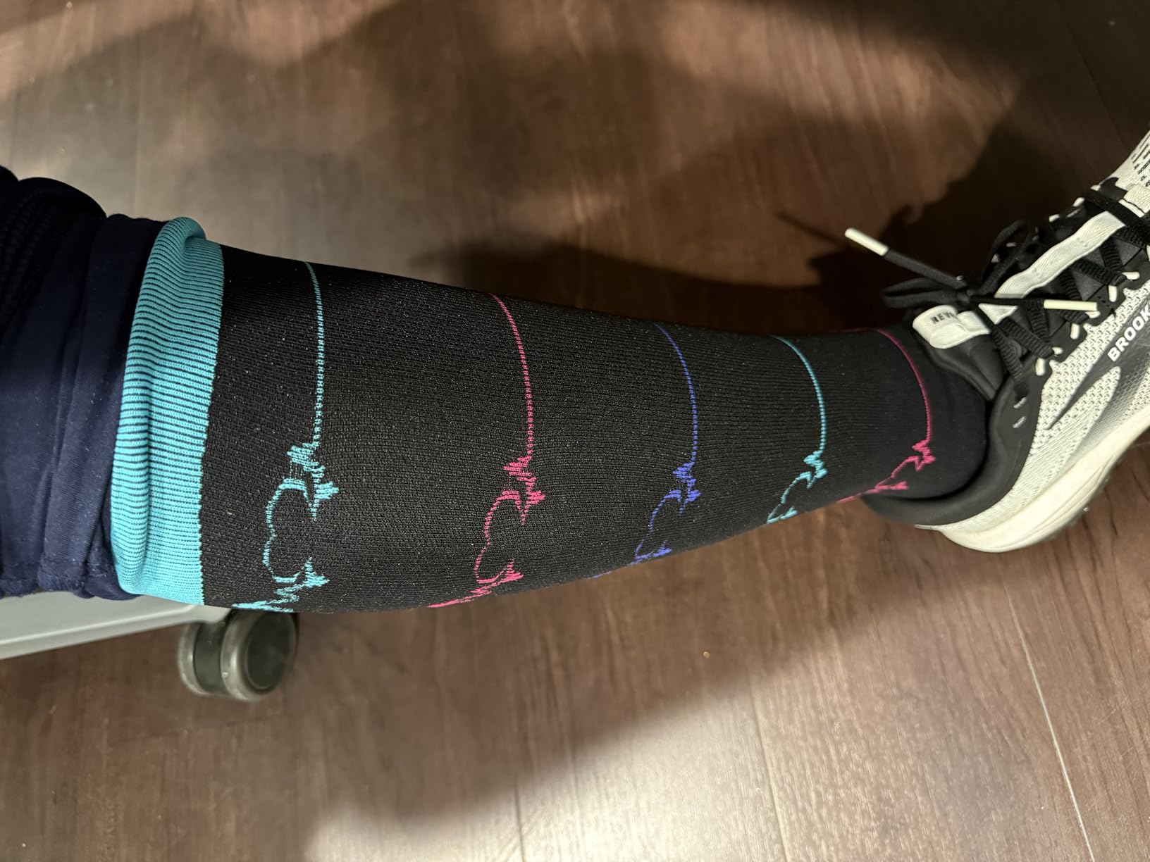 Sooverki Compression Socks for Women & Men 6 Pairs is Best Supportive Knee High Stockings for Circulation, Travel, Nurses customer photo 1