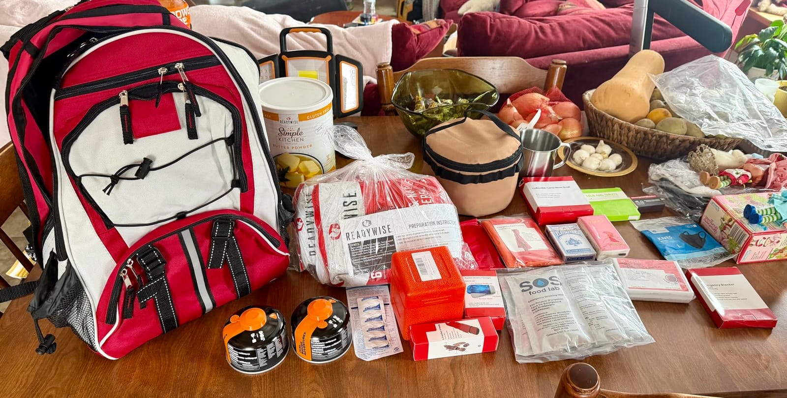 ReadyWise Emergency Survival Gear – Tactical Military Backpack, Camping Essentials Bug Out Bag & Survival Kit, Prepper & Hurricane Supplies, Meal Pouches with up to 25 Year Shelf Life, 64 Piece customer photo 1
