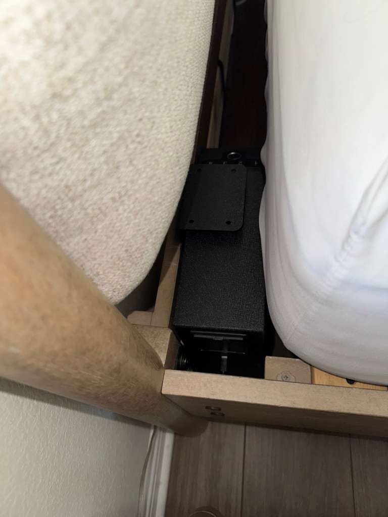 Biometric Slider Handgun Gun Safe for Nightstand, Desk, Bed Side, Truck customer photo 1
