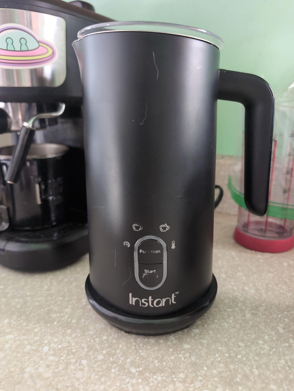 Instant Pot 4-in-1 Milk Frother, 10 oz, Black customer photo 1