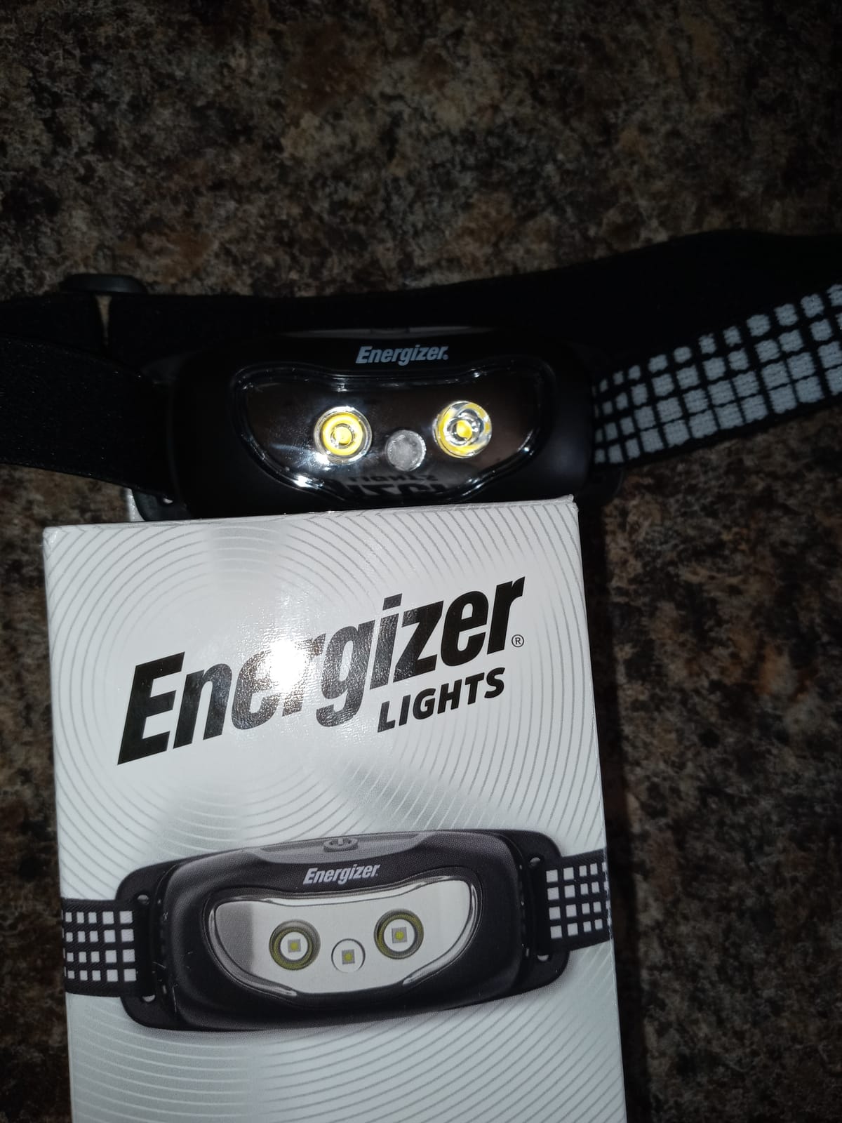 Energizer Universal LED Headlamp (2-Pack), Bright Head Lamp for Outdoors, Camping and Emergency Light, IPX4 Water Resistant (Batteries Included) customer photo 2