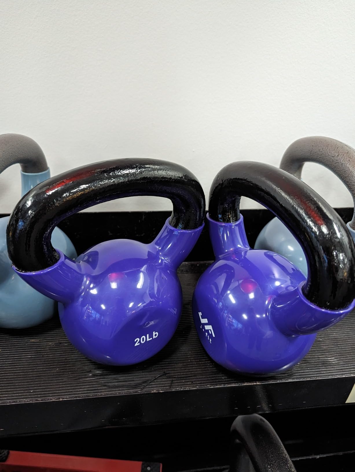 JFIT Kettlebell Weights Vinyl Coated Iron customer photo 1