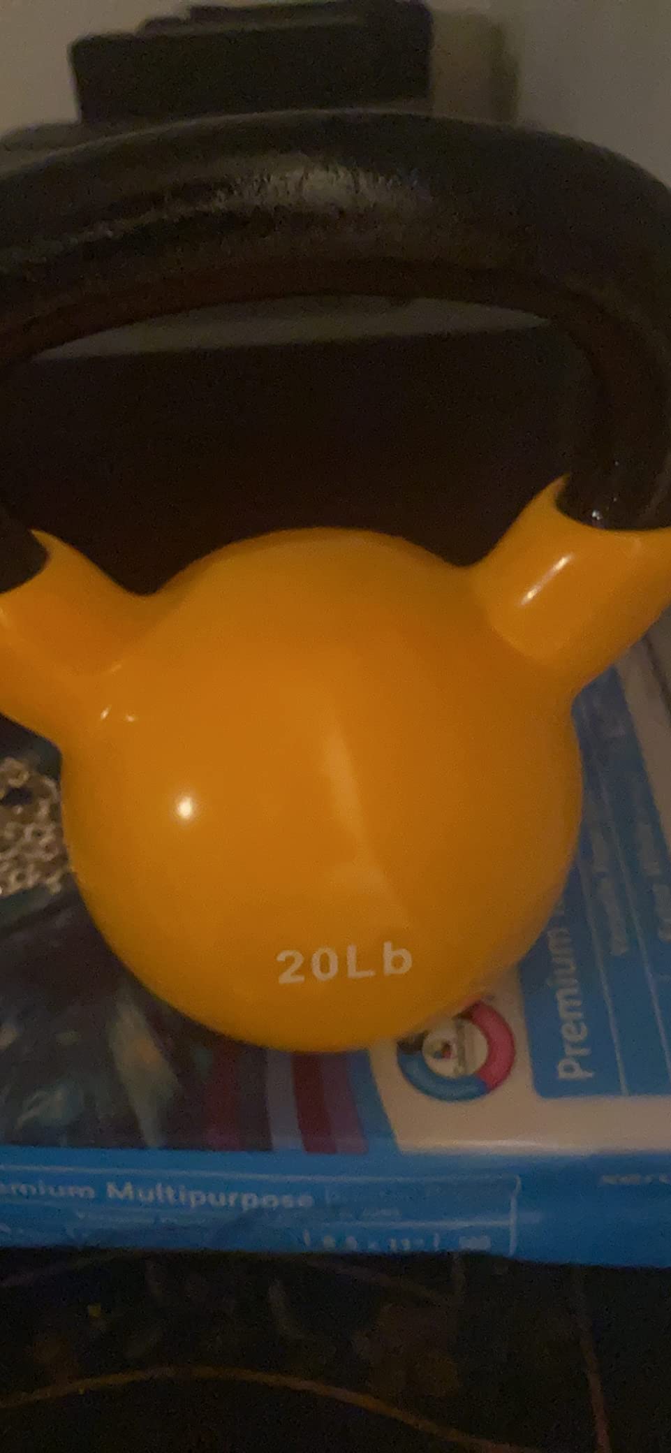JFIT Kettlebell Weights Vinyl Coated Iron customer photo 2